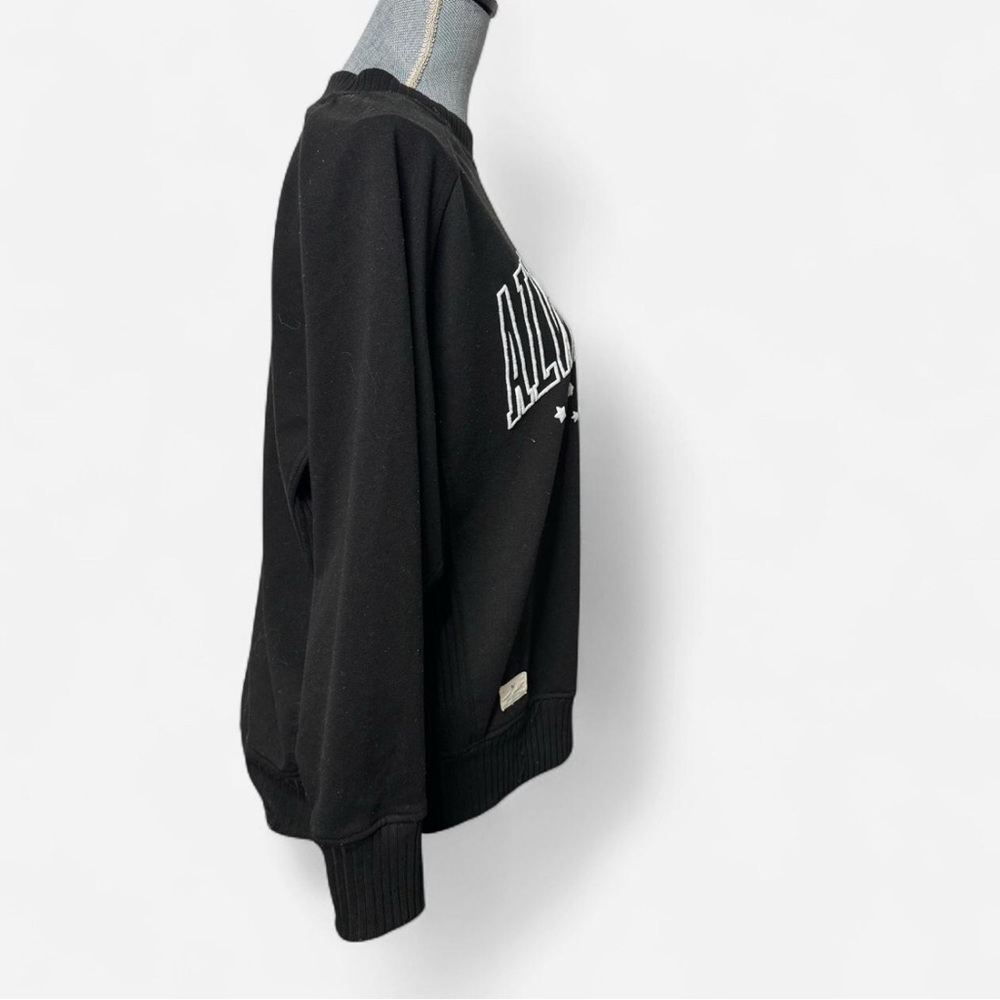Simply Southern S Black Crewneck Pullover Always Cold Oversized Comfort Long - Picture 4 of 8